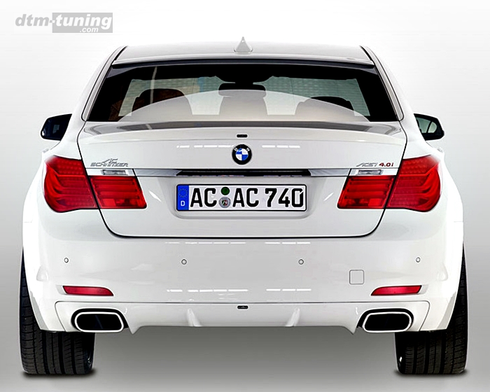 BMW 7 Schnitzer юбка заднего бампера